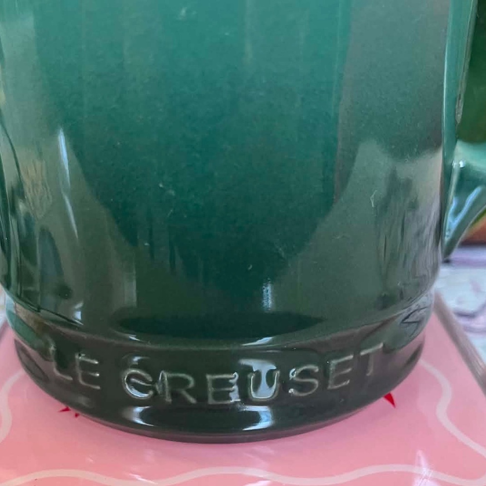 Le Creuset Artichaut Color 400ml Mug Brand New - Picture 3 of 4